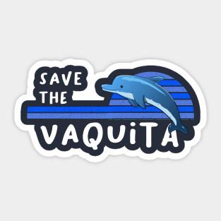 Save the Vaquita Sticker